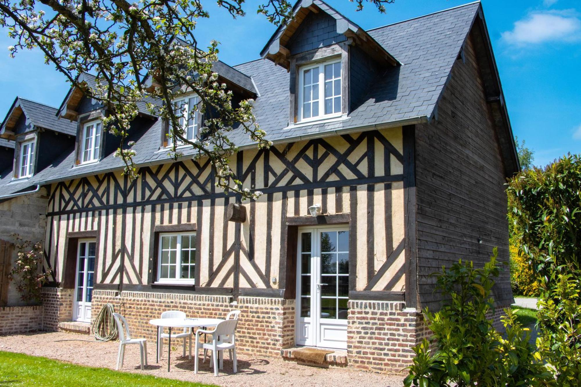 Apartamento La Longere Du Haras Manerbe Exterior foto